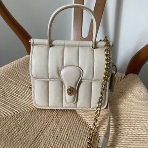 COACH Willis Top Handle 18 With Quilting